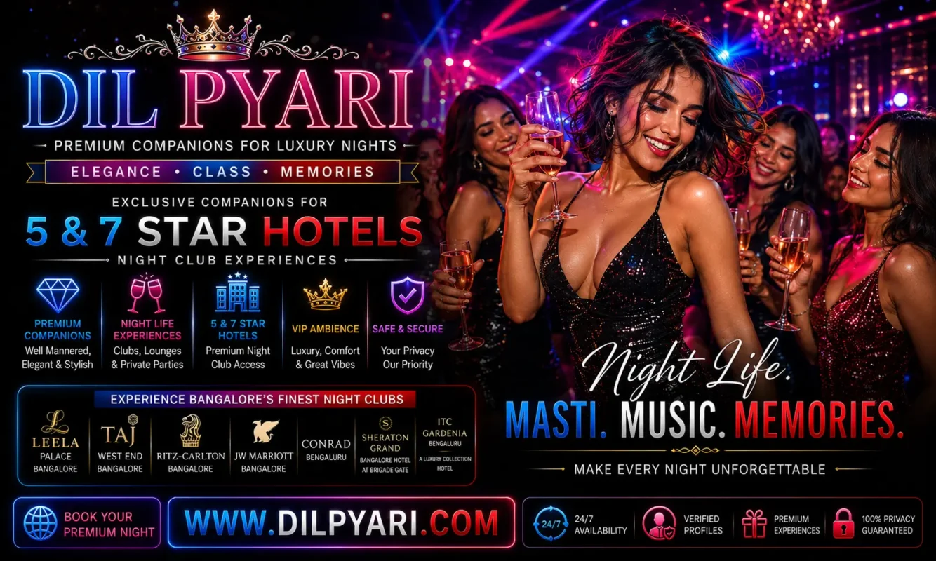 Bangalore Night Life Party Girl Booking